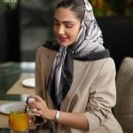 مدیوم اسکارف ابریشمی