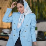 مدیوم اسکارف ابی