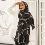 شال پاییزه مشکی