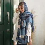 شال سرمه ای خاص