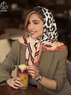 مدیوم اسکارف پترن پلنگی