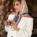 مدیوم اسکارف حاشیه دار