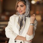 مدیوم اسکارف طوسی