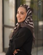 روسری قهوه ای