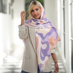 روسری پاستلی