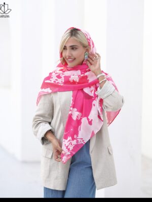 روسری سرخابی ترندی