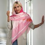 روسری صورتی