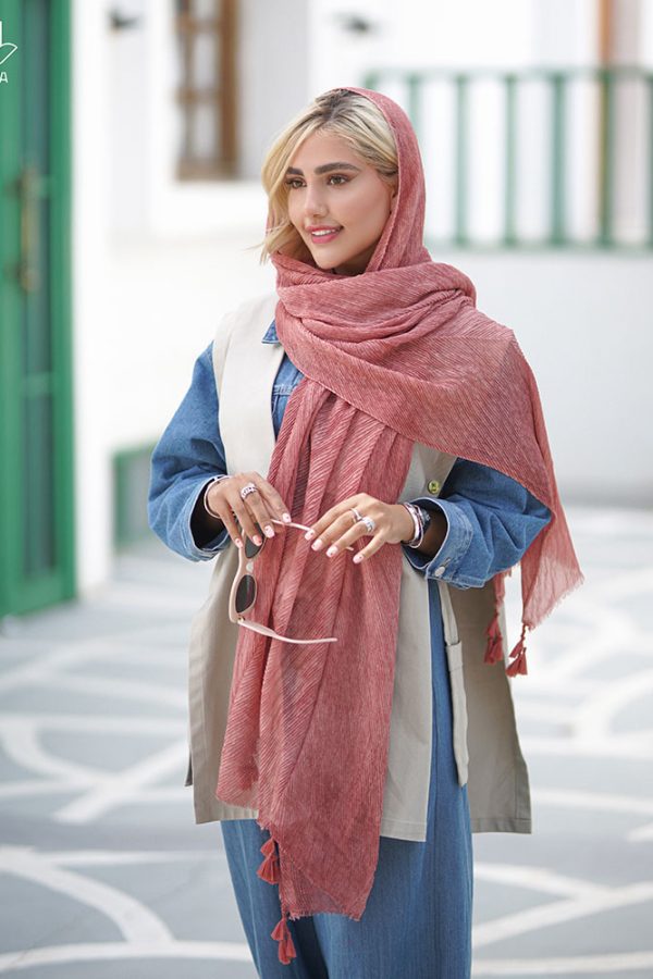 خرید شال آجری