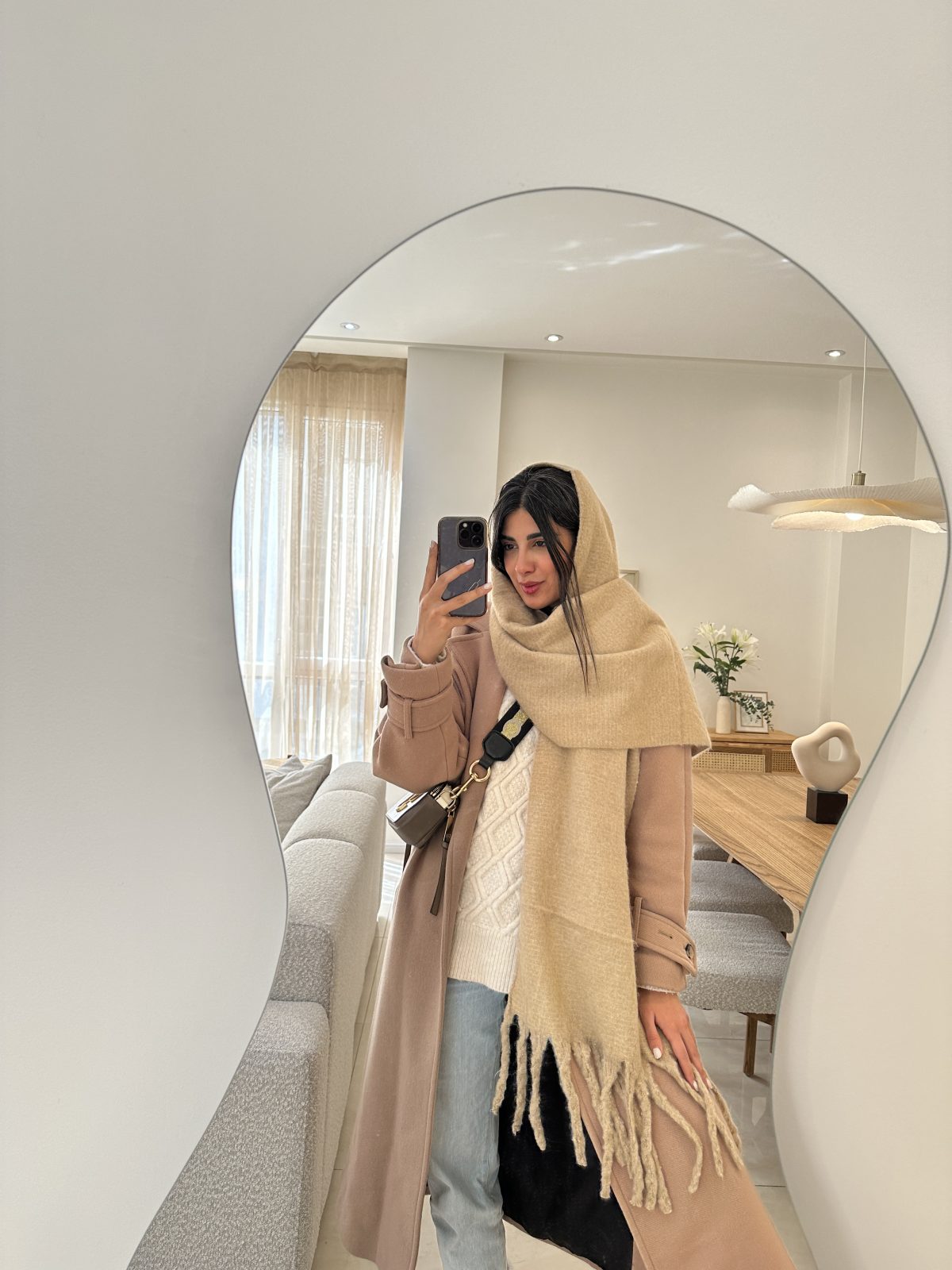 شال زمستونی وارداتی