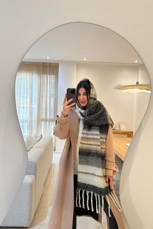 شال گرم پاییزه