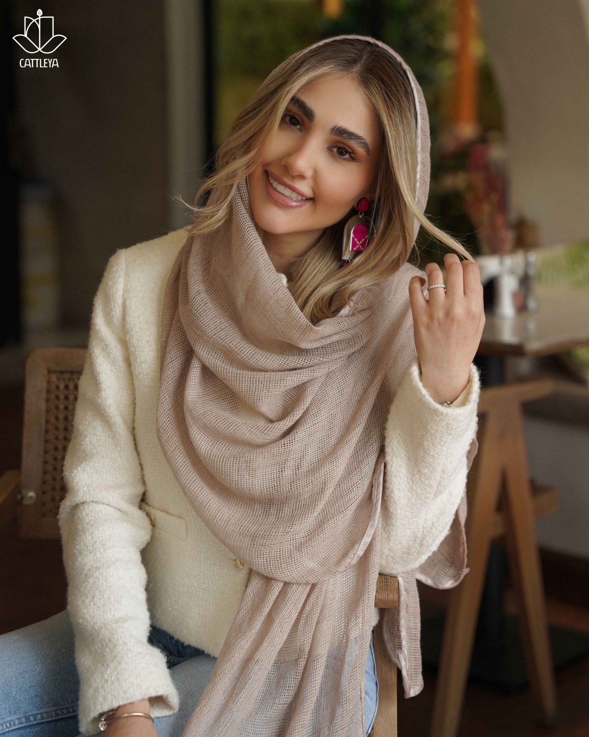 شال نسکافه ای