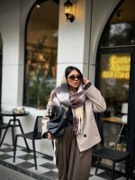 بیگ اسکارف Acne کد 1217 - Image 5