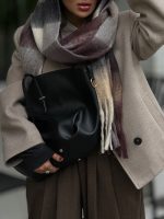 بیگ اسکارف Acne کد 1217 - Image 2