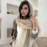 شال حریر رز کد 110