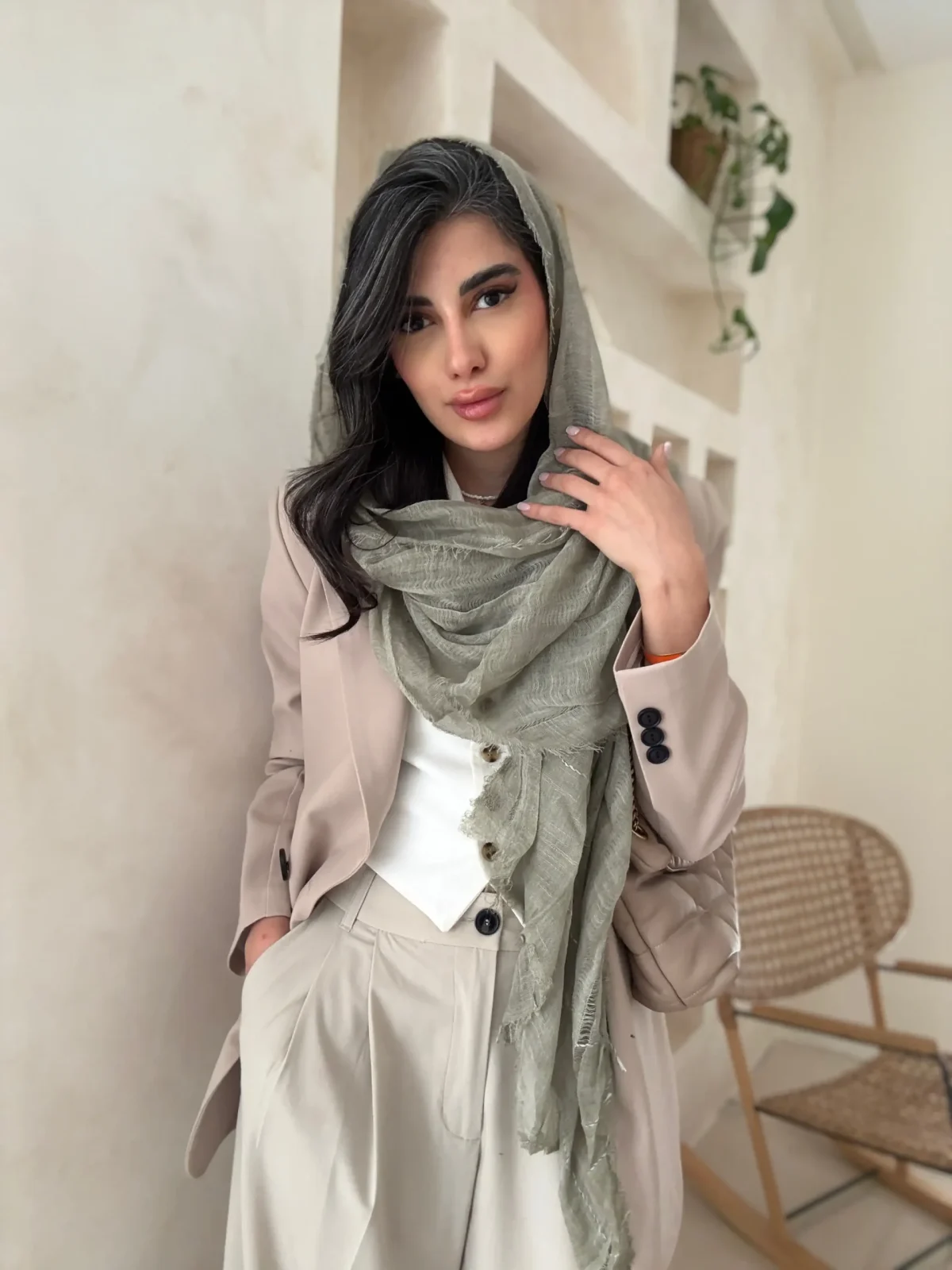خرید شال نخی