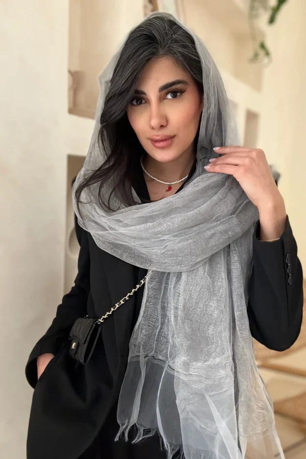 شال حریر مجلسی
