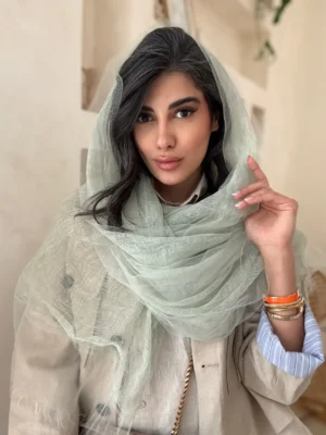 شال حریر مجلسی