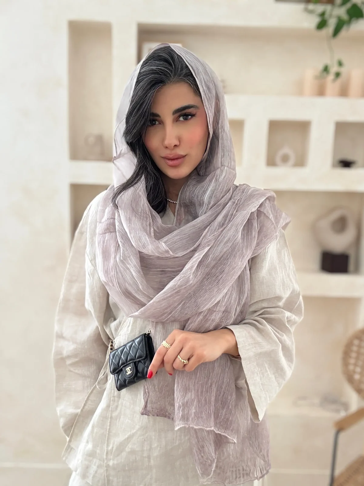 شال حریر