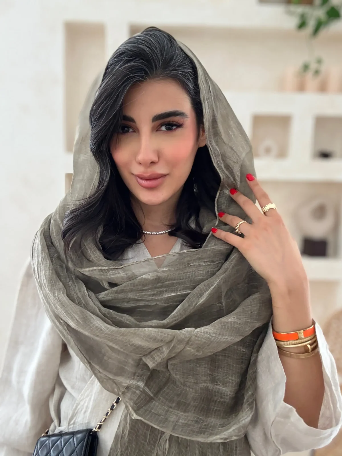 شال حریر