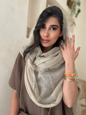 استایل با شال