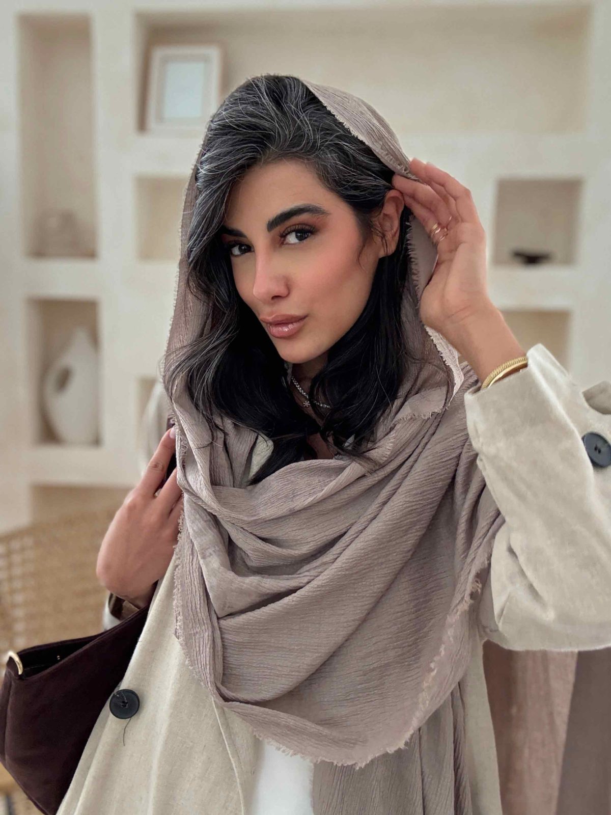 شال تک رنگ کد 804 - Image 2
