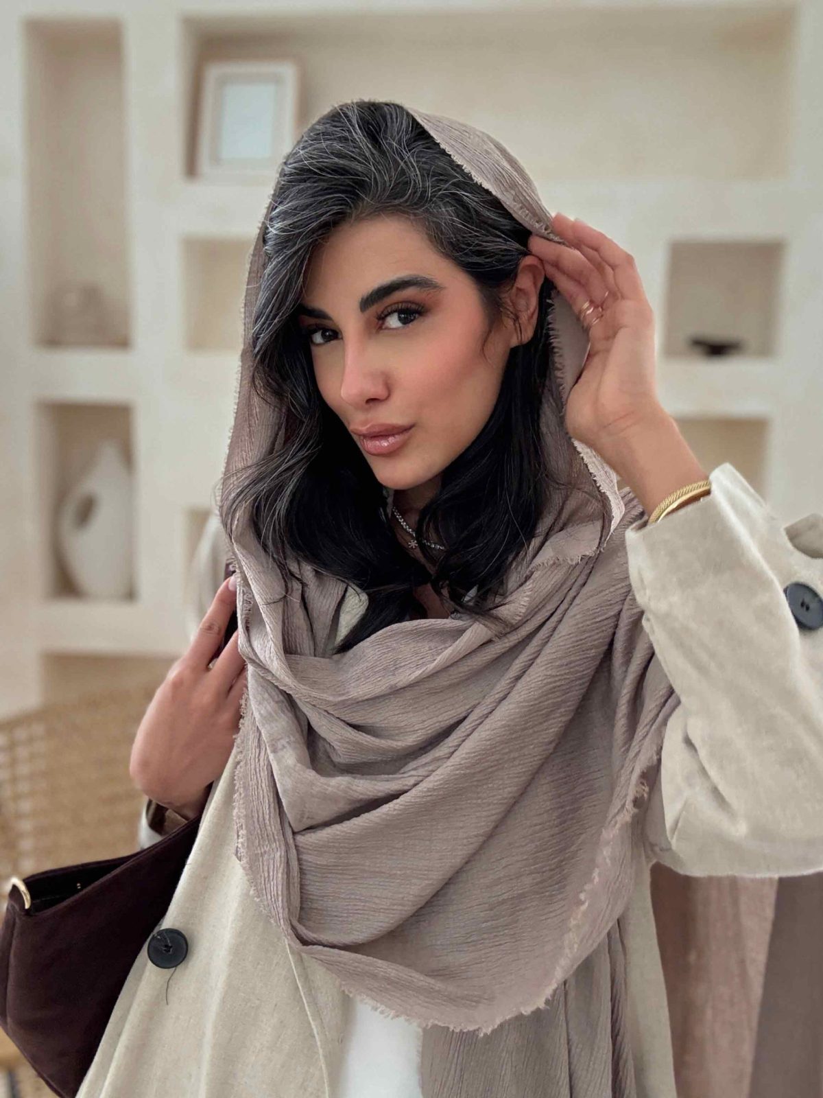 شال تک رنگ کد 804 - Image 2