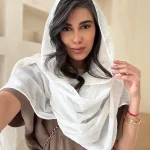 شال نخی سفید