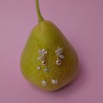 پک گوشواره نگین گیلاسی کد 20