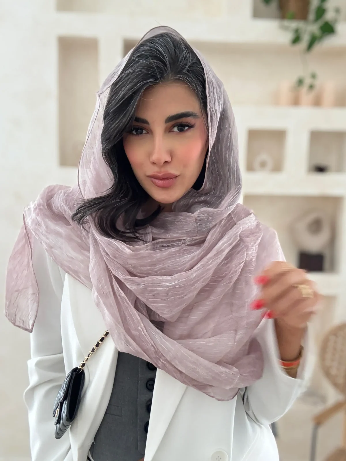 شال حریر