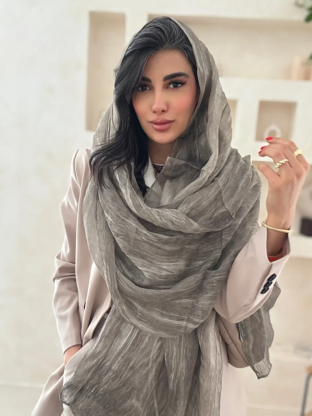 شال حریر