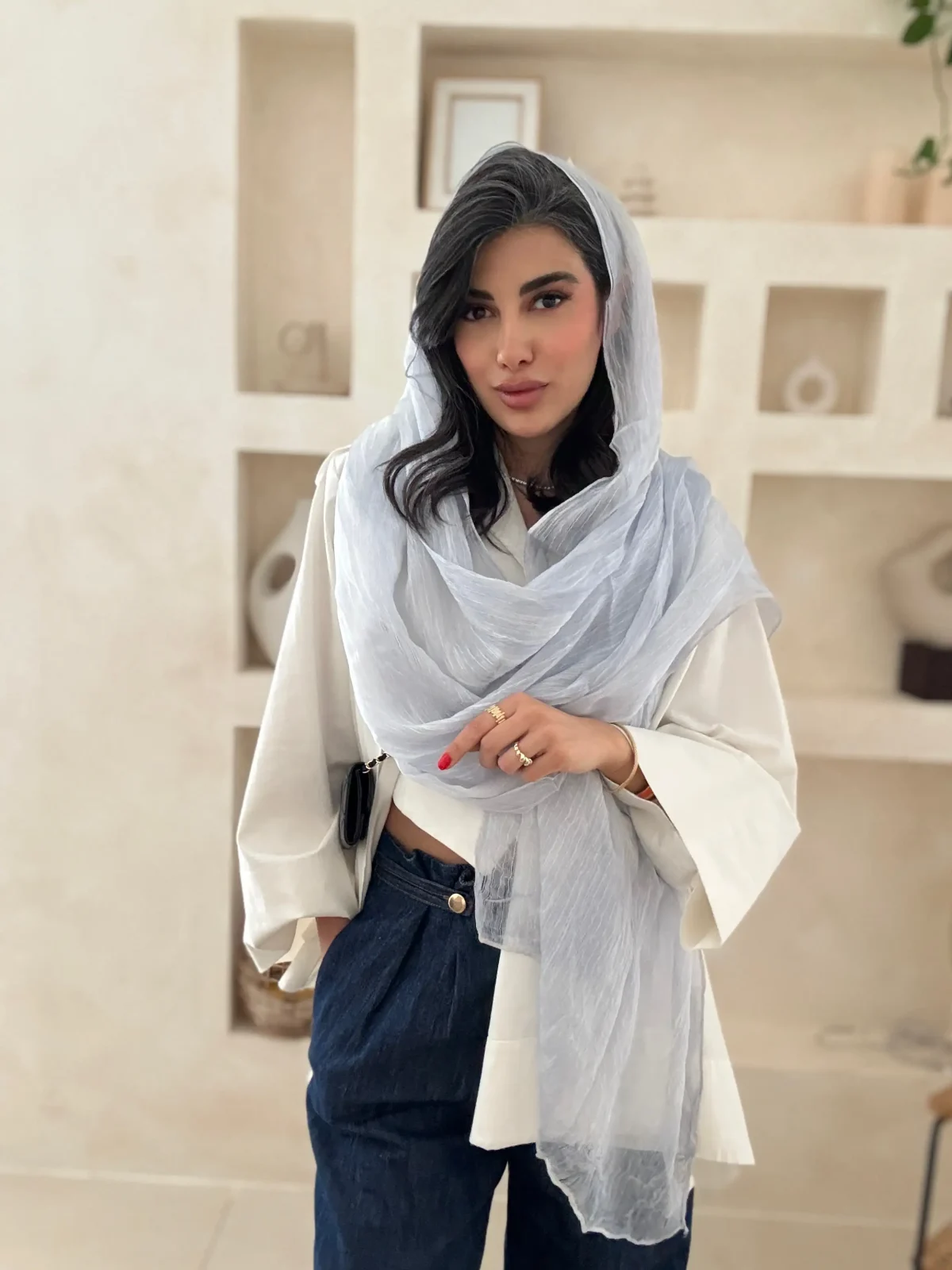شال حریر