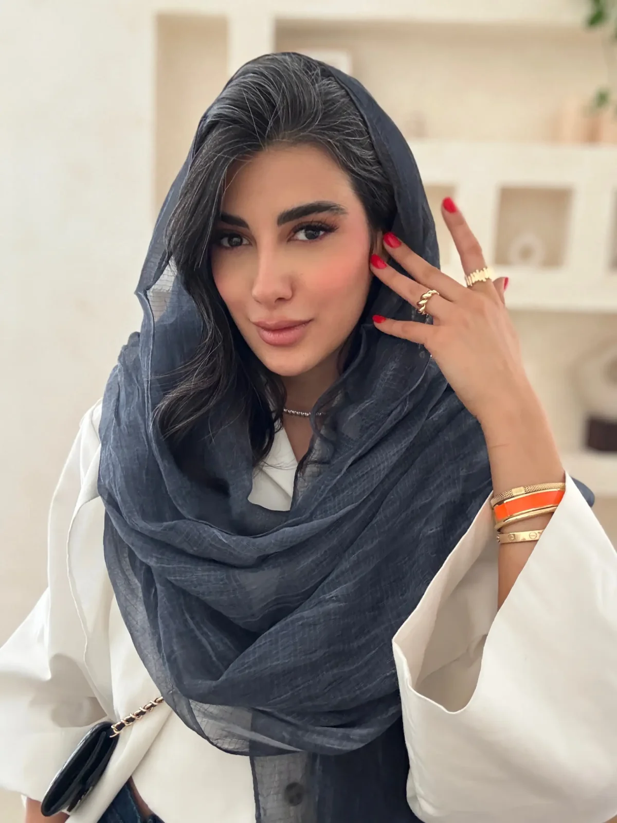 شال وارداتی زیبا