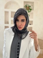 روسری حریر دور گیپور