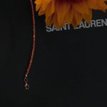 دستبند ساده گوی طلایی کد 67