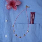 گردنبند ستاره طلایی کد 72