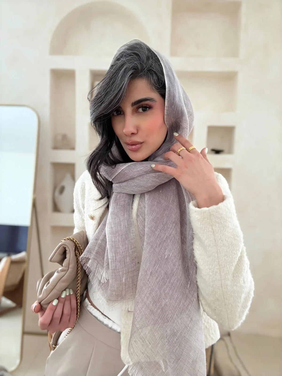 شال هانا  کد 657 - Image 2