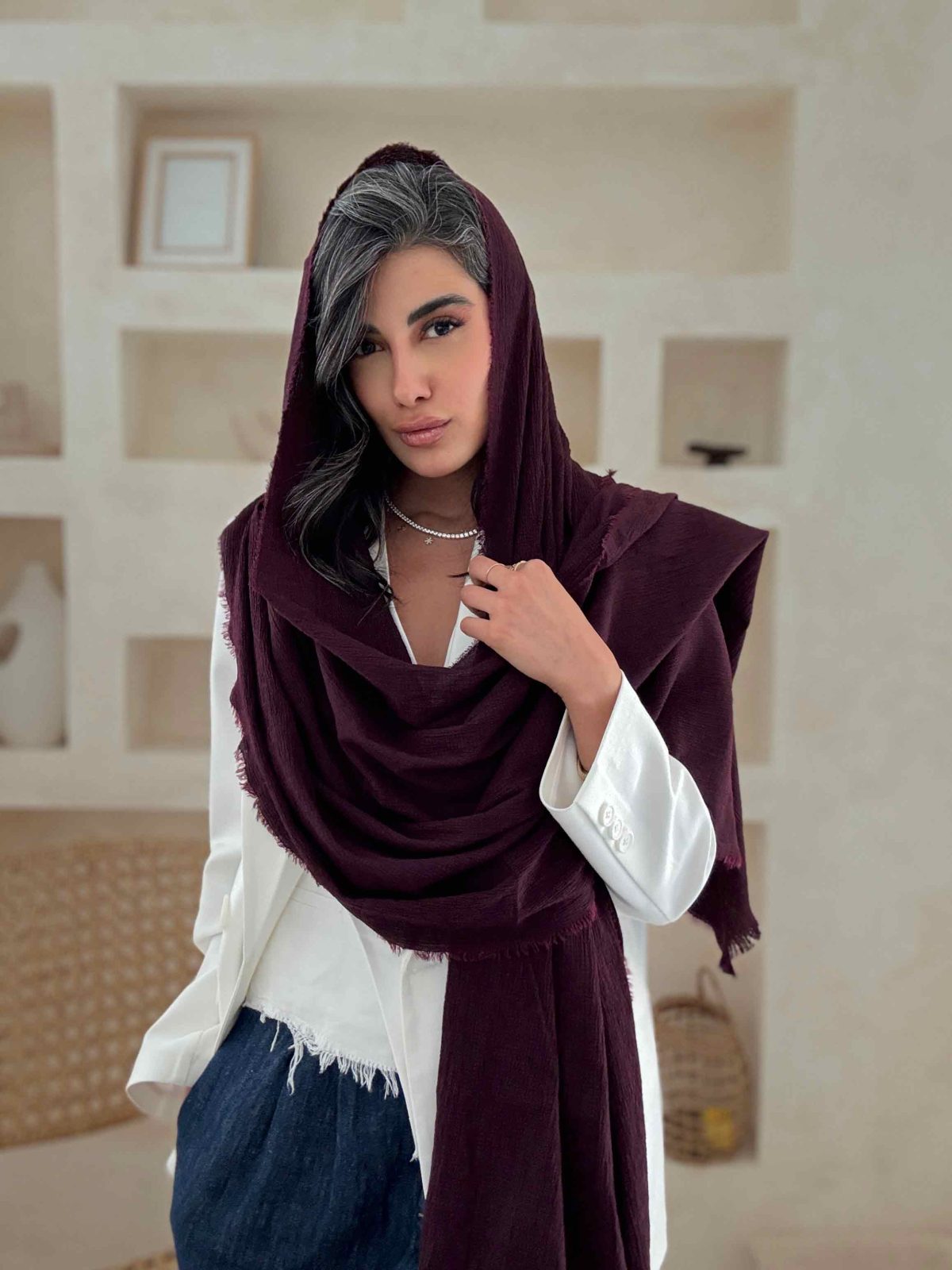 شال تک رنگ کد 803 - Image 1