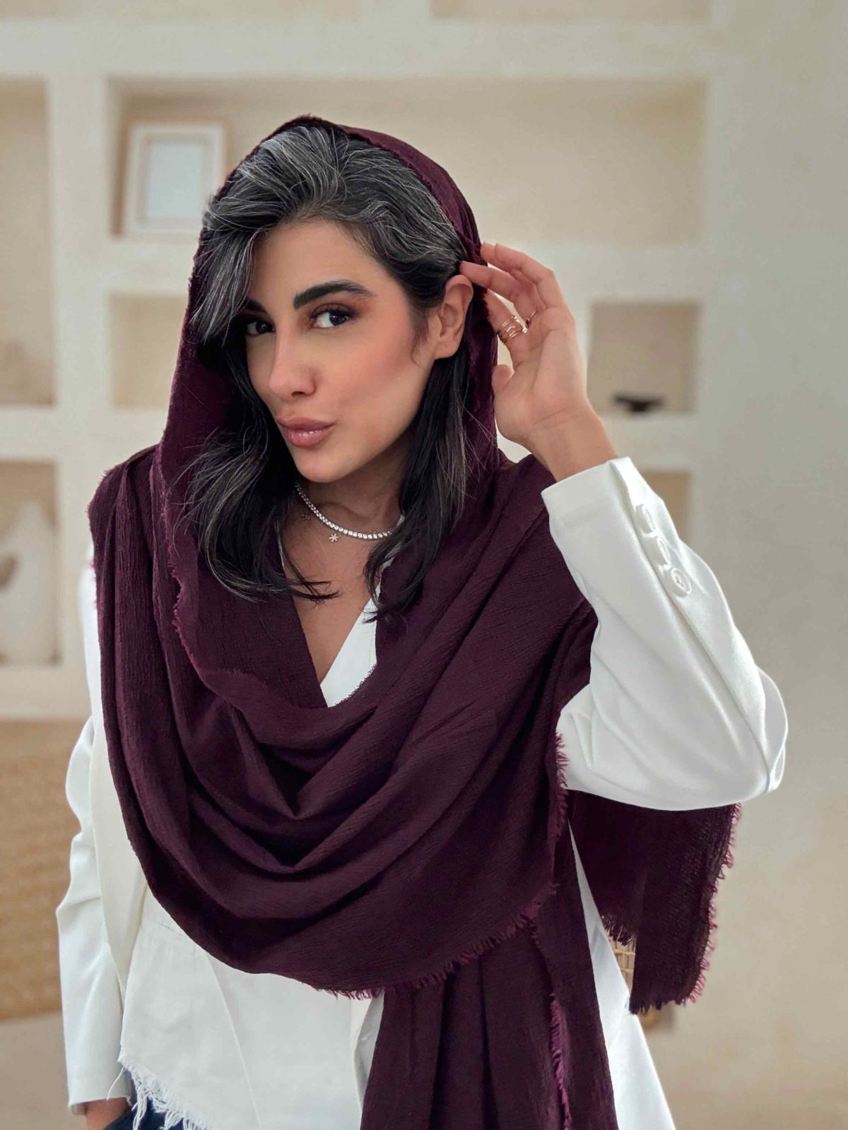 شال تک رنگ کد 803 - Image 3
