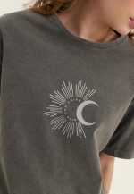 تیشرت کراپ even & odd ذغالی - Image 3