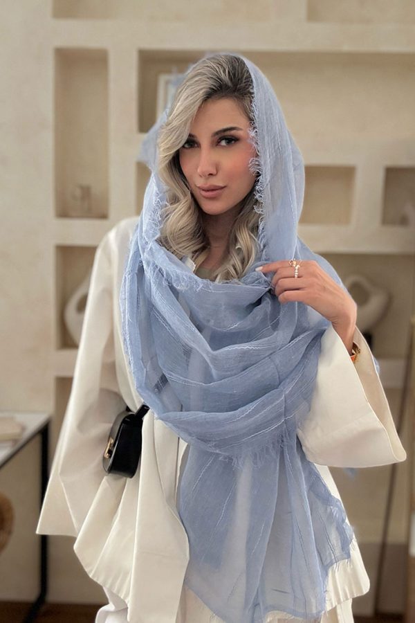 شال آبی