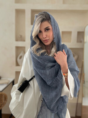 شال سرمه ای