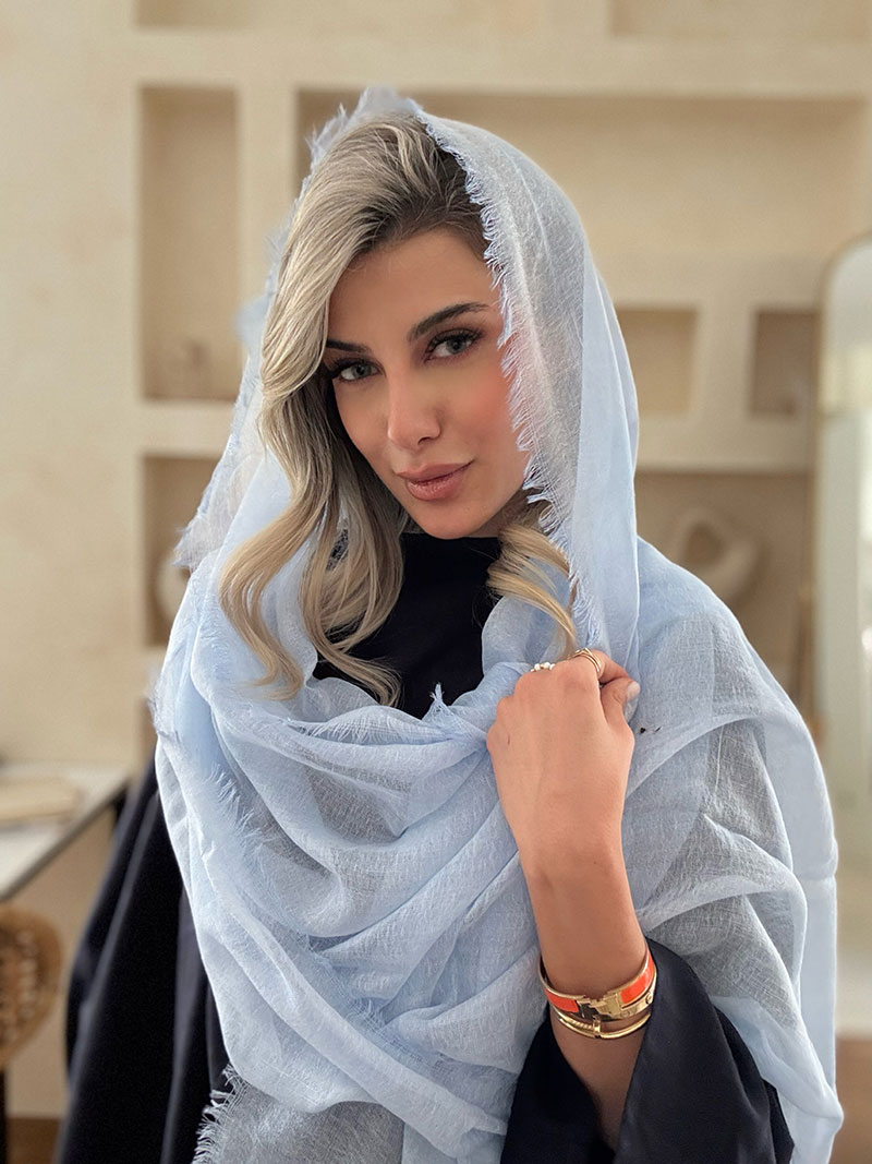 818-(2) شال دینا کد 818 - Image 1