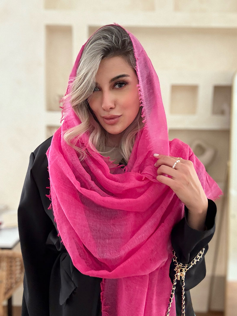 819-(1) شال دینا کد 819 - Image 1