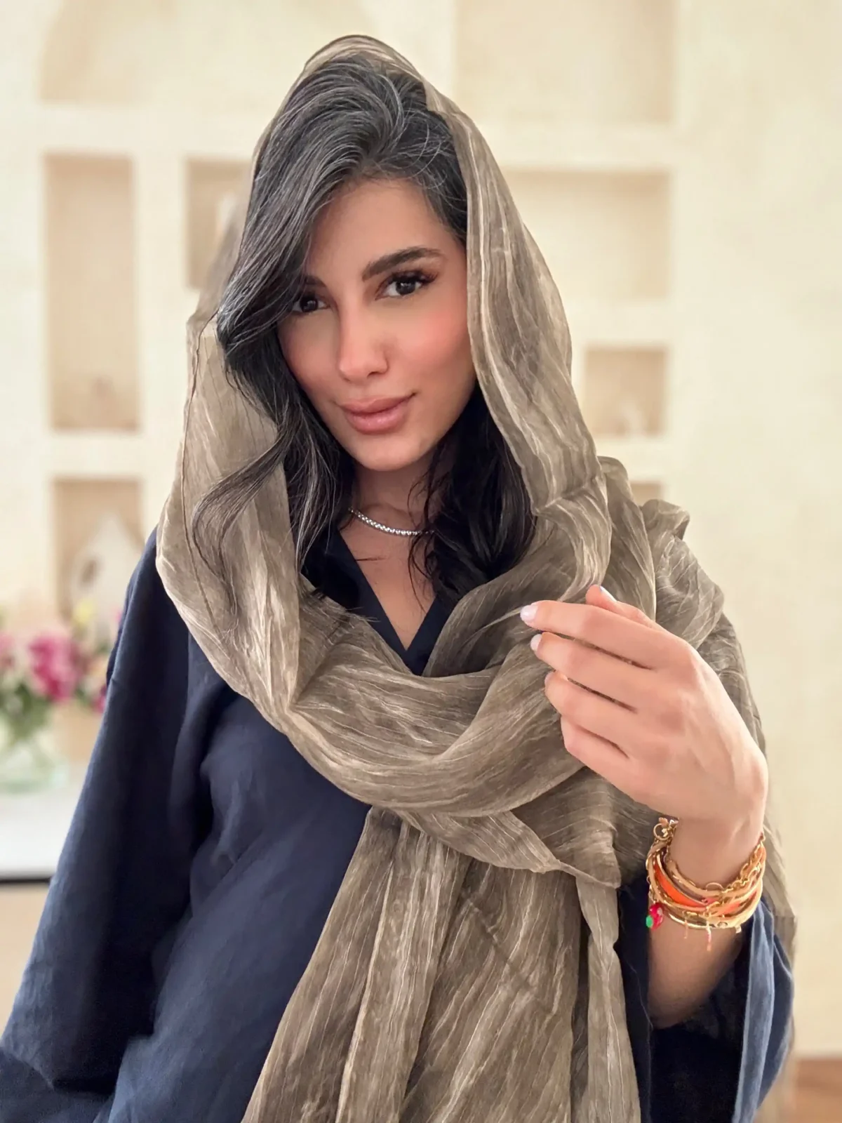 شال حریر