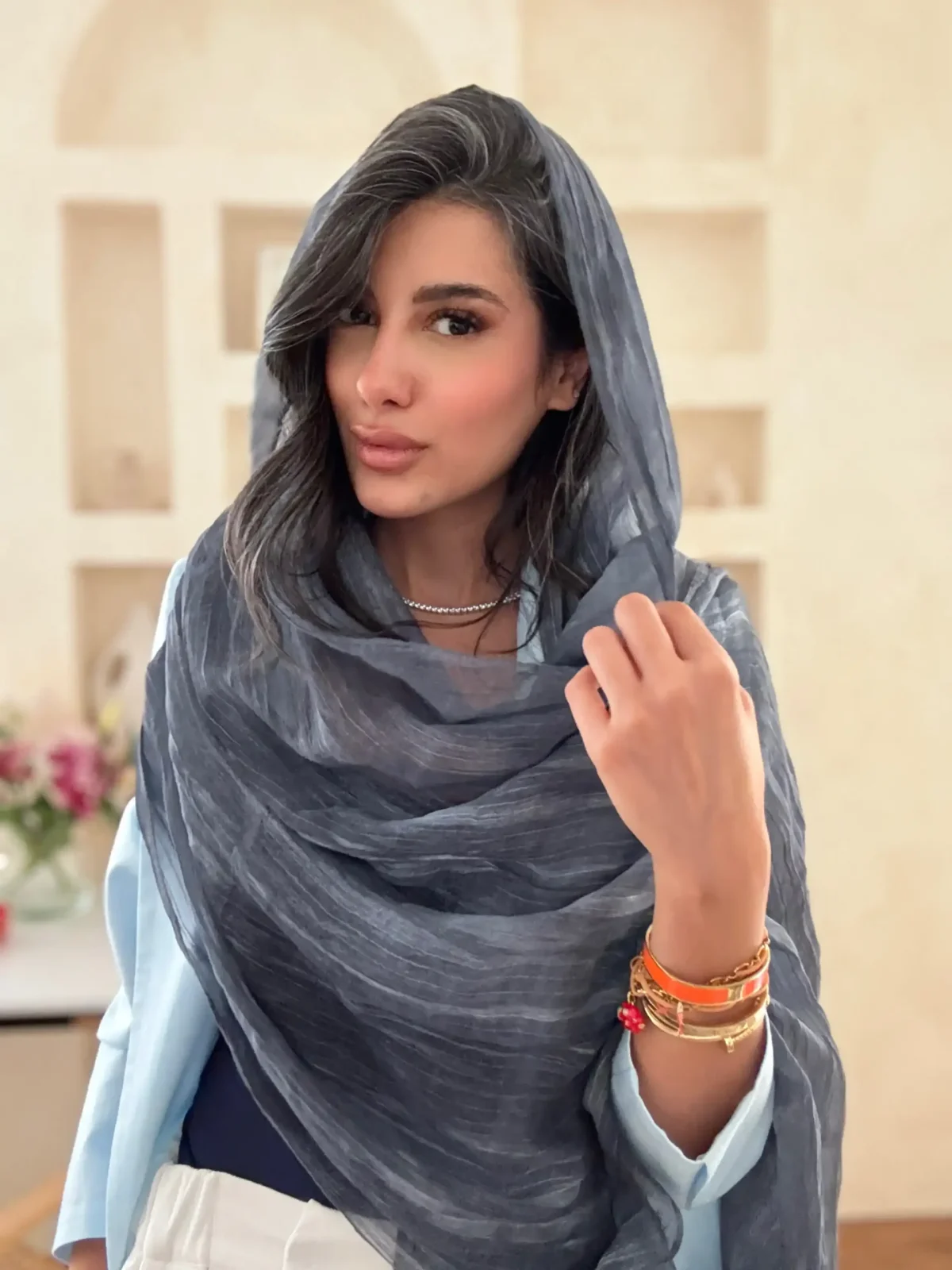 شال حریر