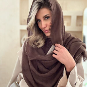 شال بتی قهوه ای
