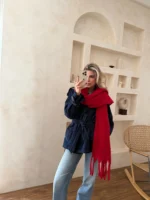 شال تک رنگ چری کد 1083 - Image 5