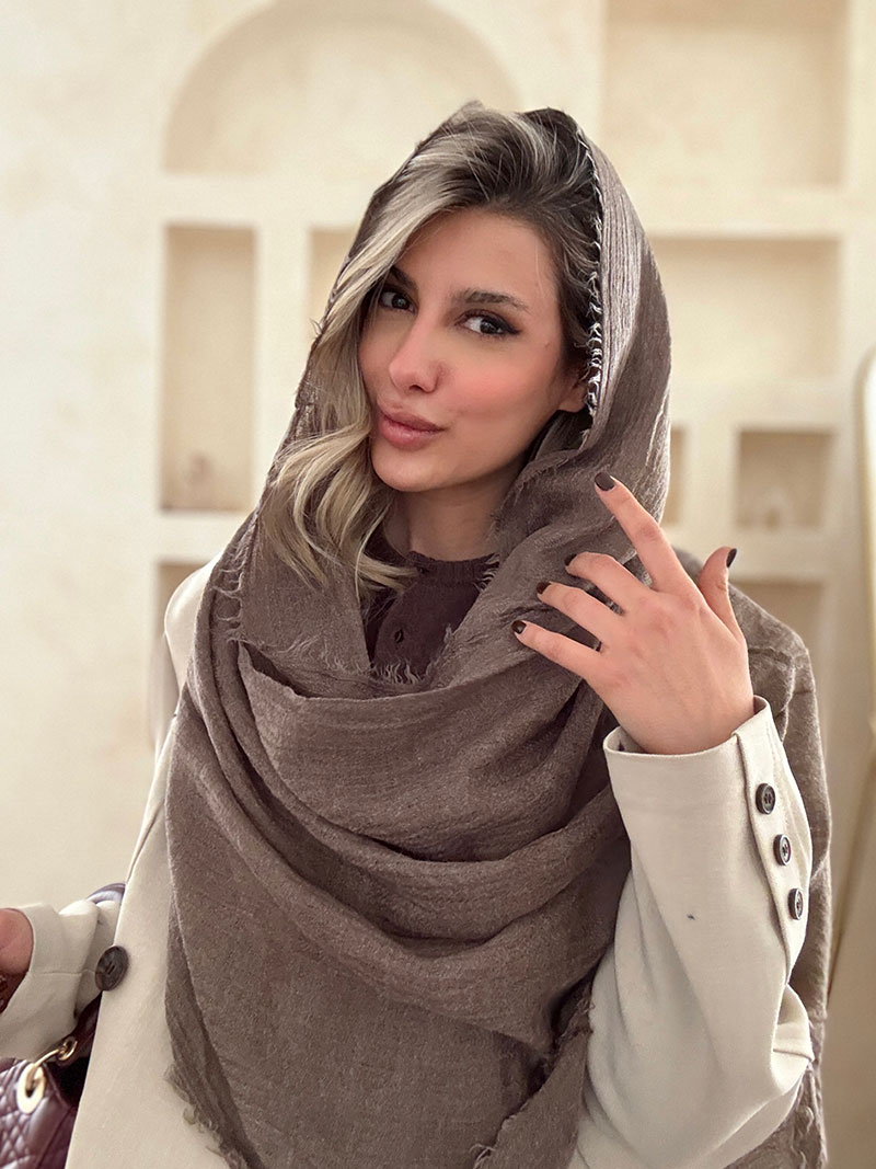 1102-(1) شال آمور کد 1102 - Image 1