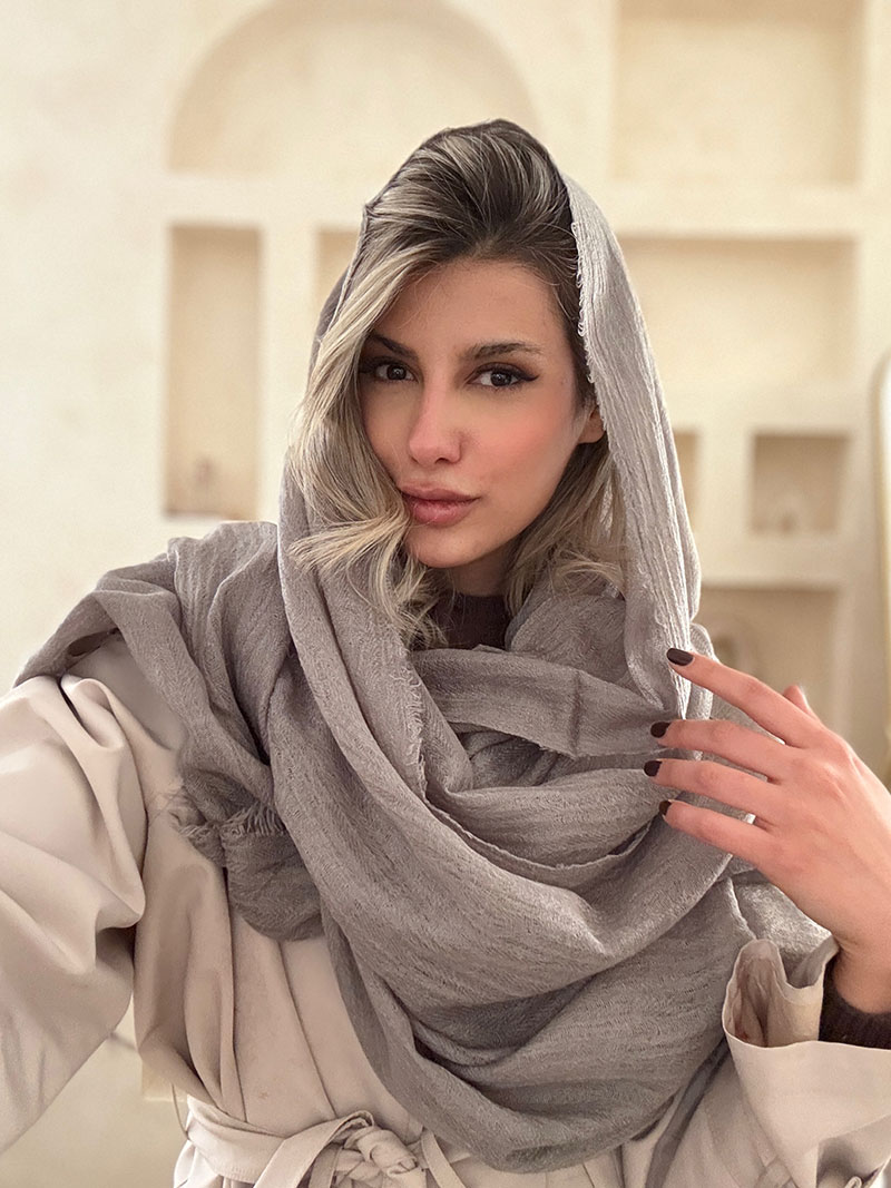 1104-(1) شال آمور کد 1104 - Image 1