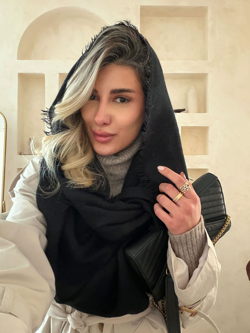 شال رینگی بتی کد 1135